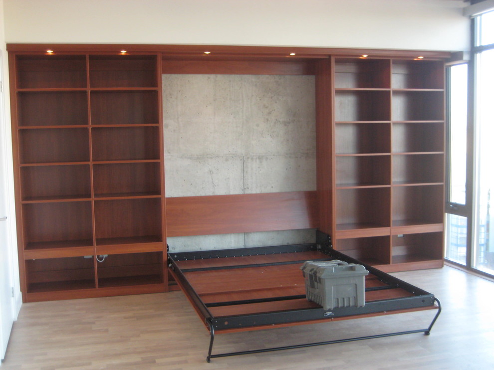 Murphy Bed Hardware Spaces Modern with Cabinets Custom Cabinetry Murphy