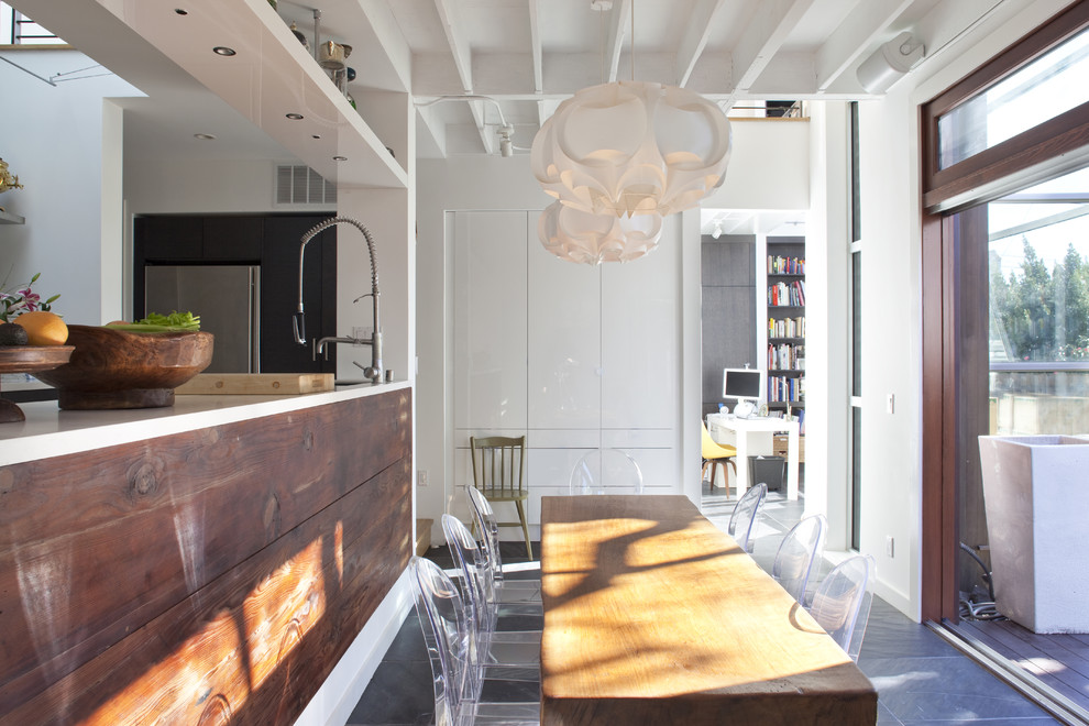 Narrow Counter Height Table Dining Room Contemporary with Cloud Pendant Dining Table
