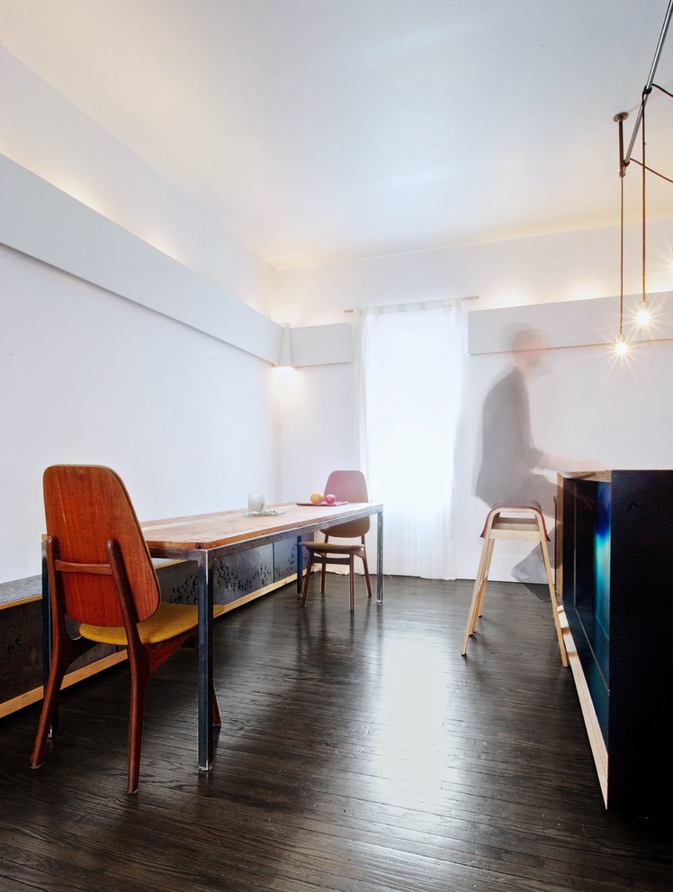 Narrow Outdoor Dining Table Dining Room Industrial with Barstool Bench Breakfast Bar