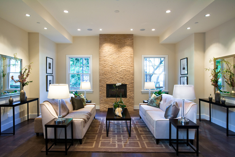 Narrow Sofa Table Living Room Modern with Console Tables Dark Stained