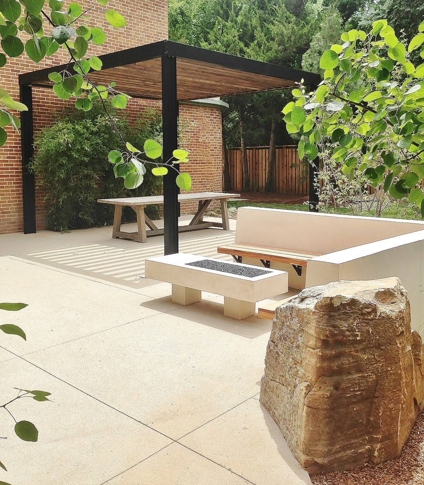 Natural Gas Fire Pit Landscape Contemporary with Custom Fir Pit Floating