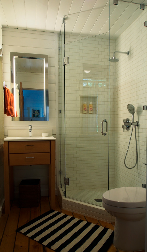 Neo Angle Shower Spaces Eclectic with Ann Sacks Bainbridge Island