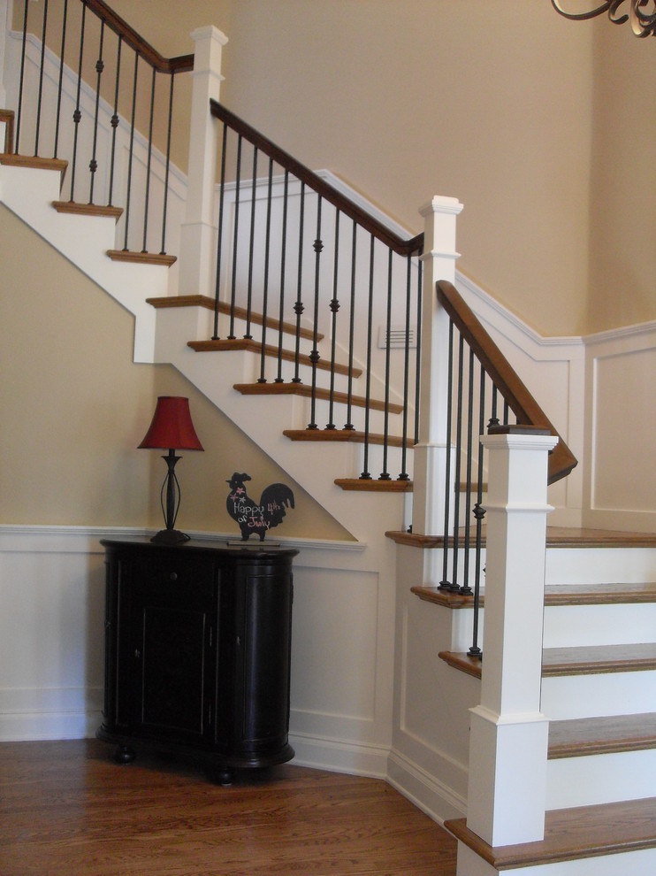 Newel Posts for Stairs Staircase Traditional with 4091 Box Newel Box