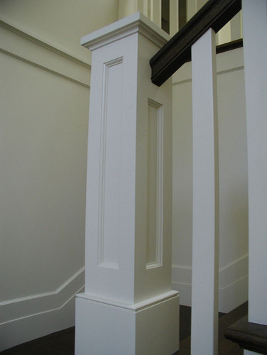 Newel Posts for Stairs Staircase Traditional with None 