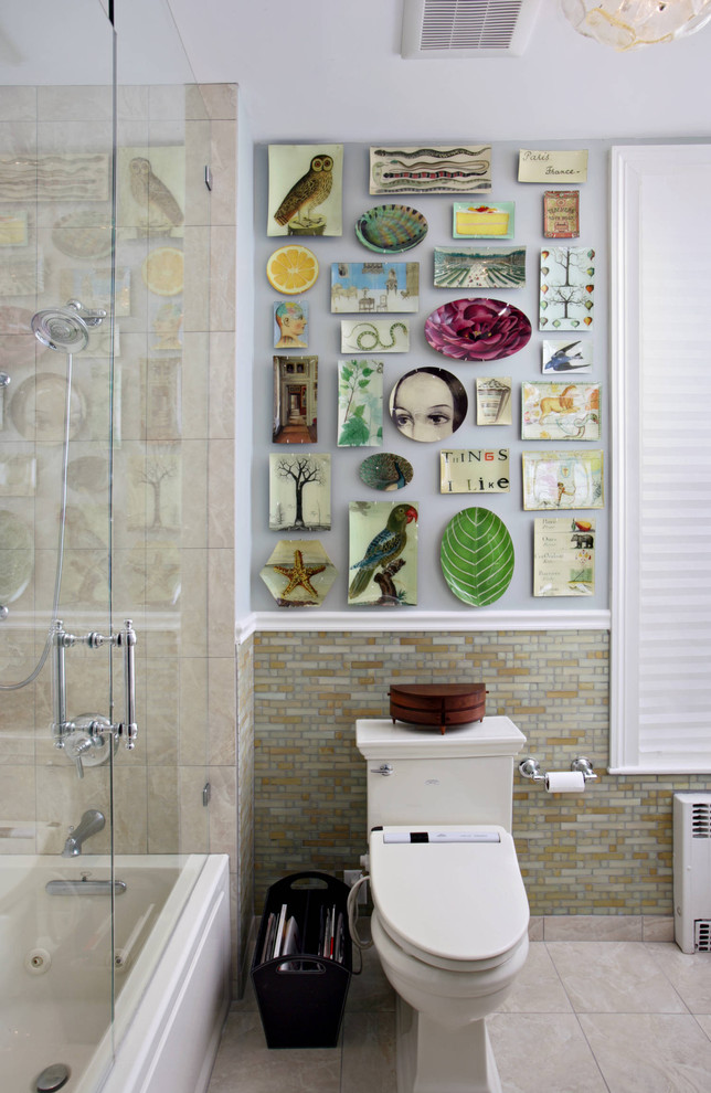 Nyc Interior Designer Bathroom Eclectic with Artwork Best Nyc Interior