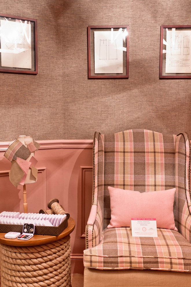 Nyc Interior Designer Home Office Eclectic with None 