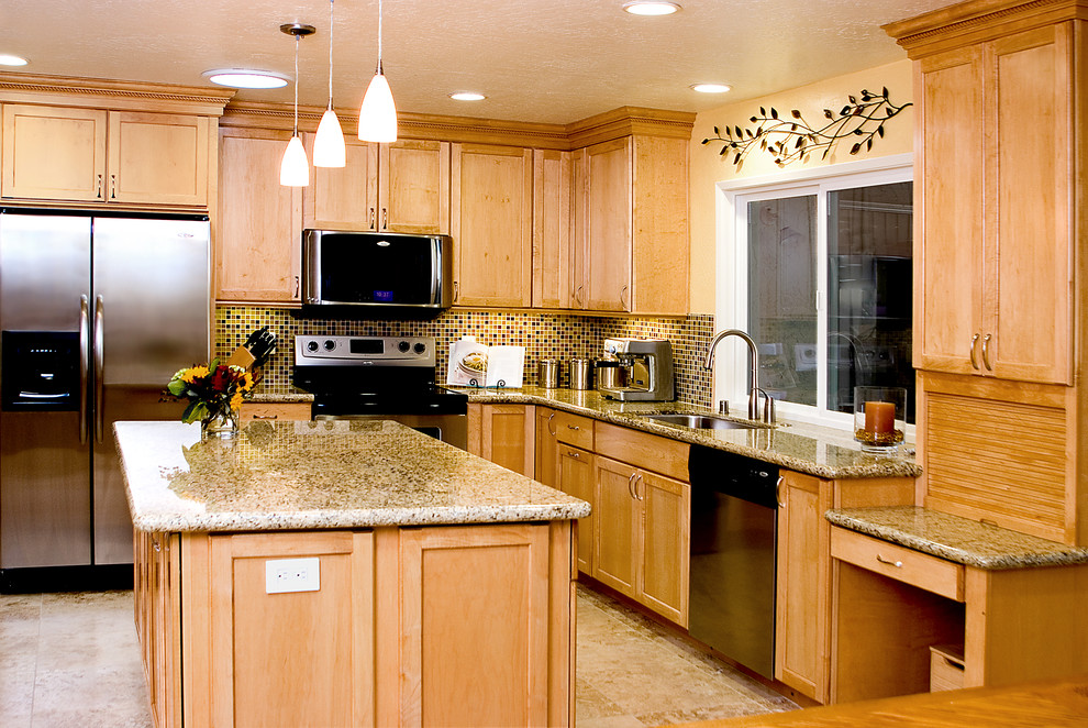 Nyc Interior Designer Kitchen Transitional with Appliance Garage Bay Area