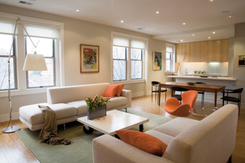 One Arm Sofa Living Room Contemporary with Architecture Contemporary Contemporary Architecture
