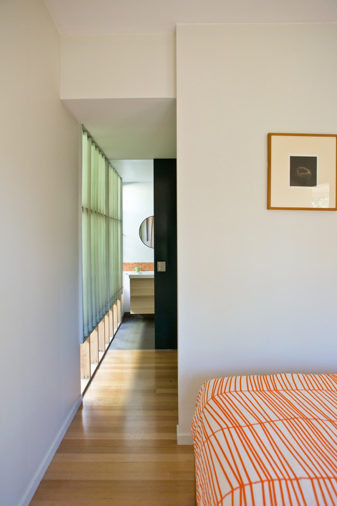 Orange Duvet Cover Bedroom Contemporary with Hardwood Flooring Orange Duvet