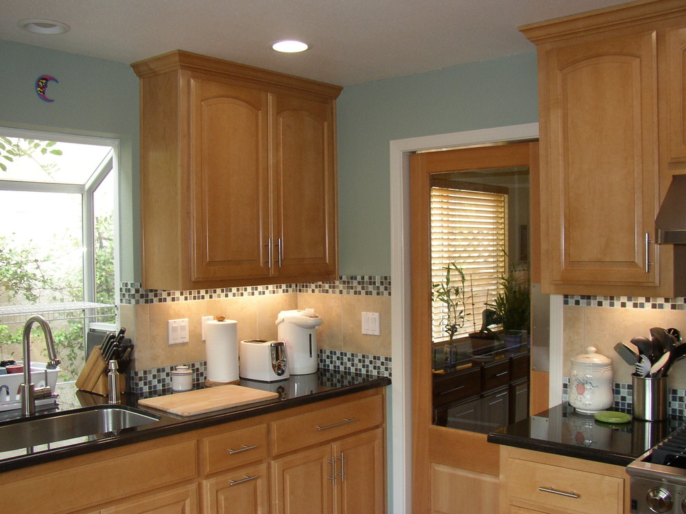 Organizing Kitchen Cabinets Kitchen Traditional with Granite Counter Top And