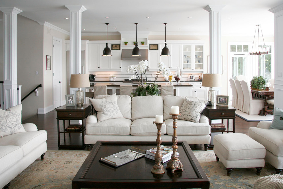 Oriental End Tables Living Room Traditional with Antiqued Bronze Pendant Lights
