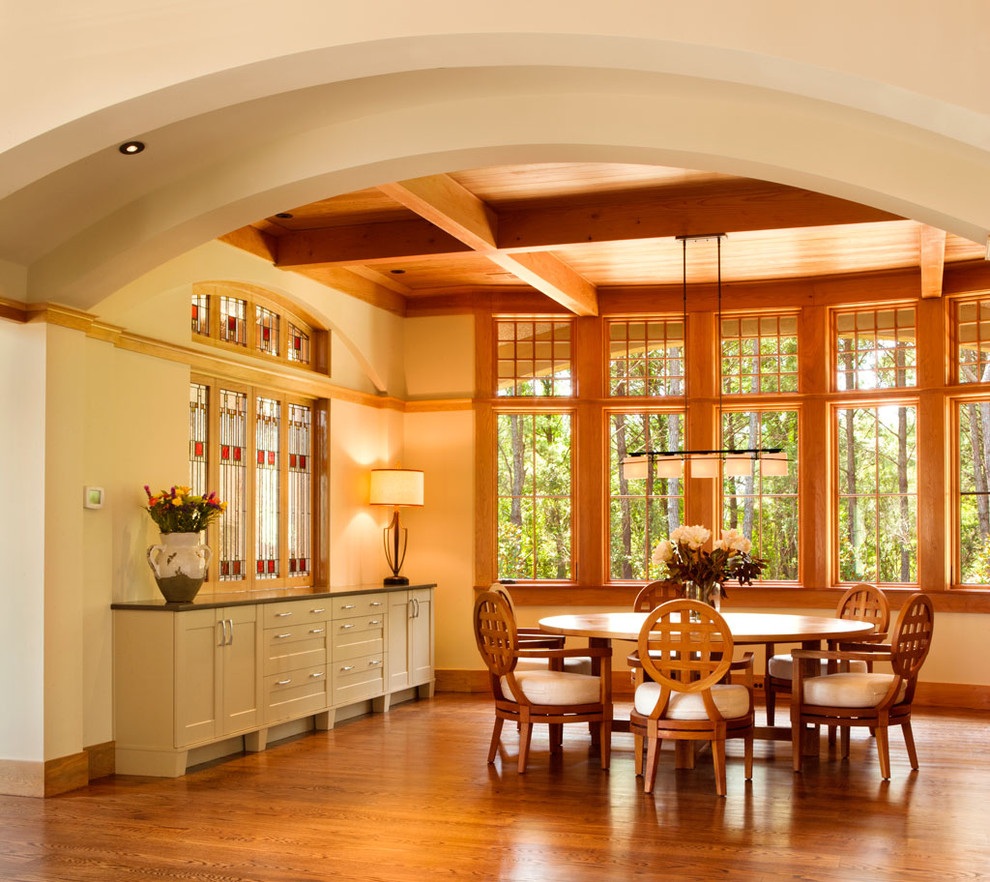 Outdoor Buffet Cabinet Dining Room Traditional with American Craftsman Style Arched