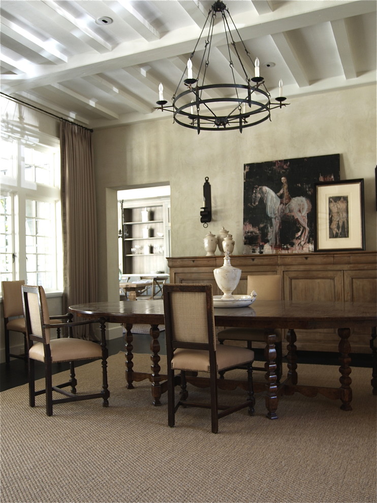 Outdoor Buffet Cabinet Dining Room Traditional with Area Rug Beams Buffet
