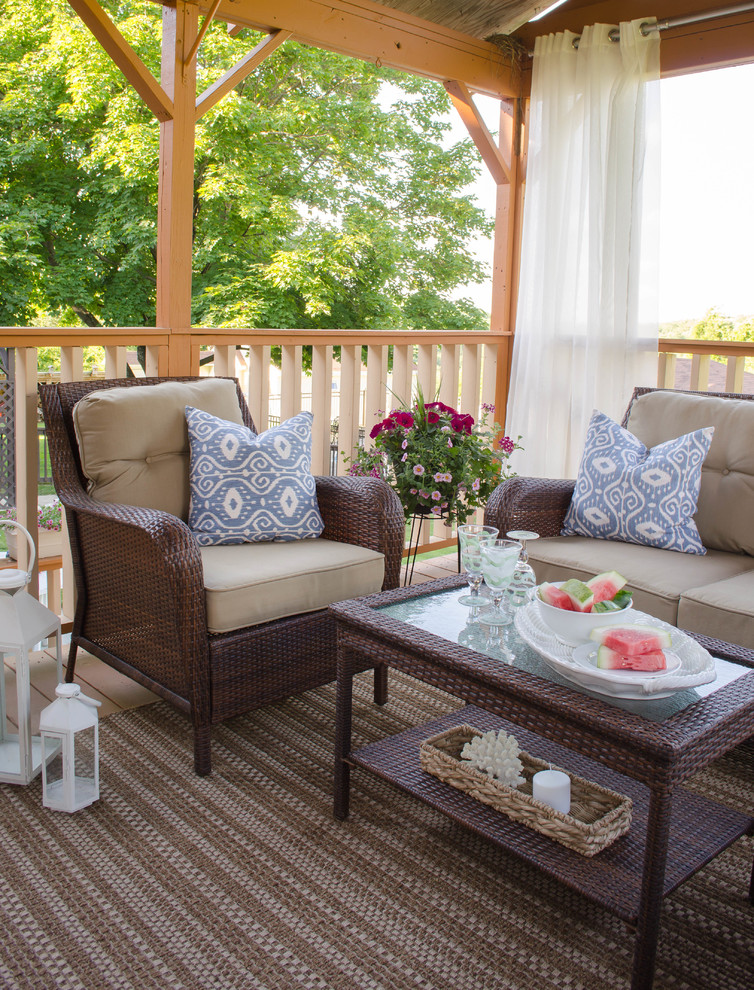 Outdoor Curtain Rods Spaces with None 1