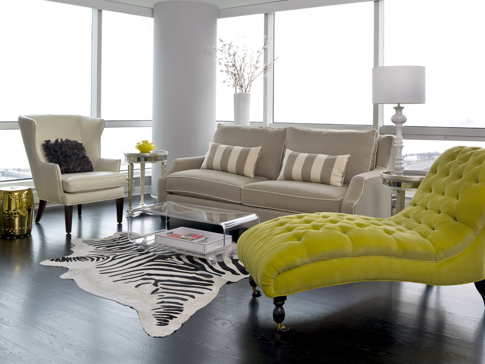 Outdoor Double Chaise Lounge Living Room Transitional with Chaise Longue Contemporary Dark