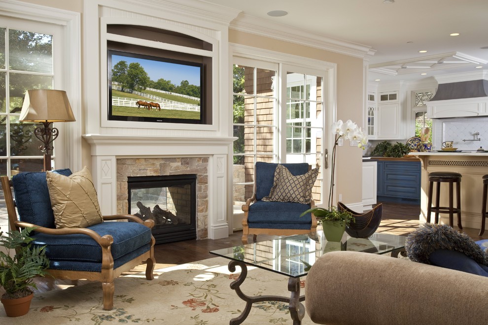 Outdoor Fireplace Pictures Living Room Traditional with Family Room Fireplace Indooroutdoor