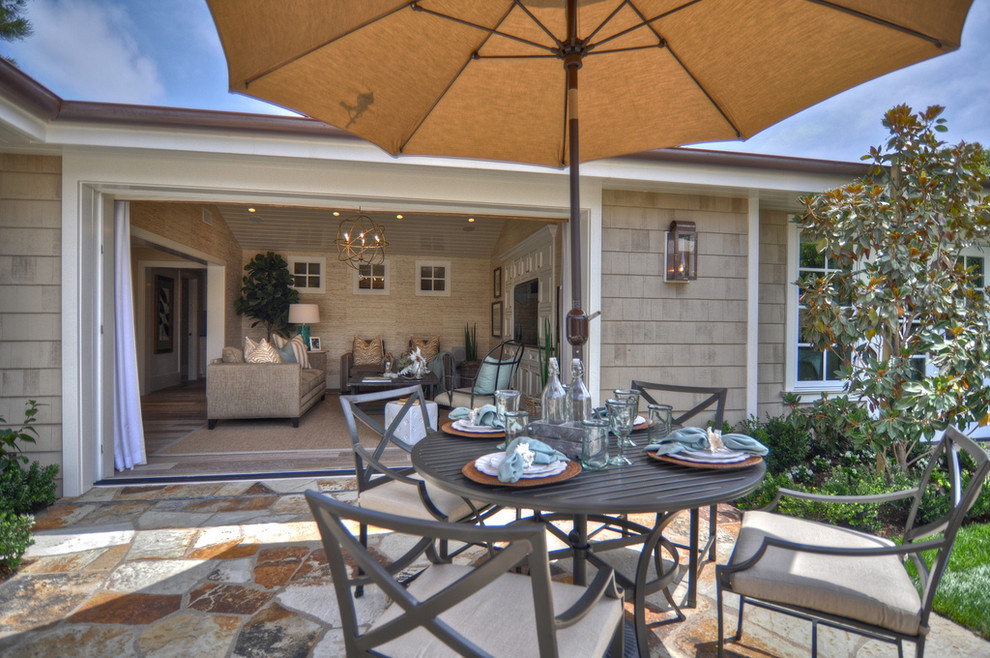 Outdoor Patio Design Ideas Patio Beach with Lanterns Neutral Colors Outdoor