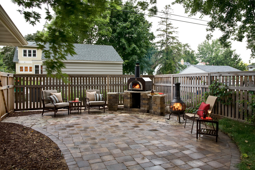 Outdoor Pizza Ovens Patio Traditional with Patio Paver Paver Patio