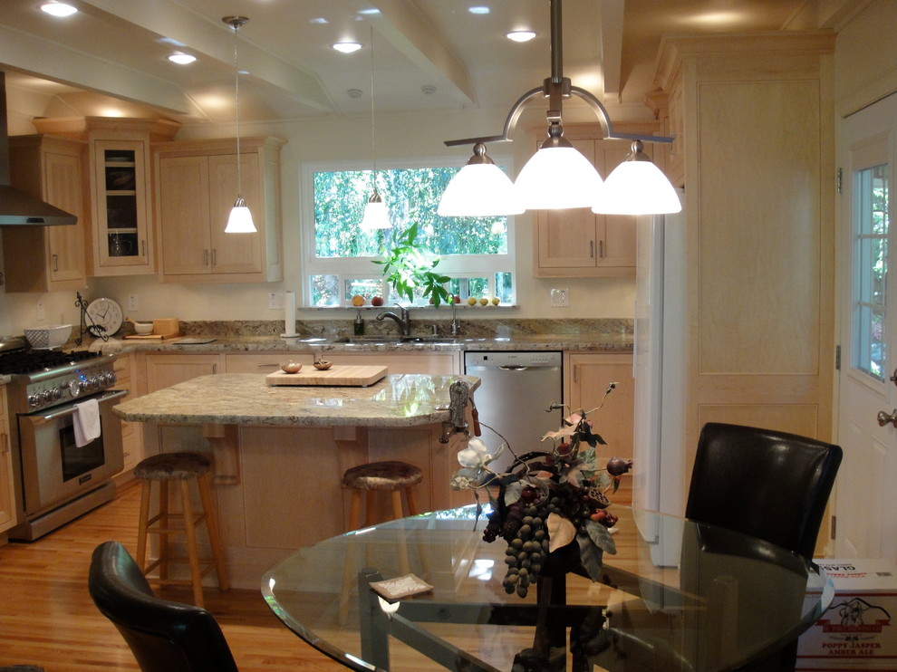 Outside Fireplace Designs Kitchen Traditional with Appliances Backsplash Bath Cabinetry
