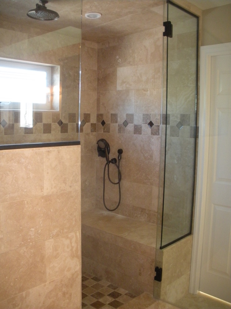 Overhead Shower Head Bathroom Traditional with Overhead Rain Shower Head