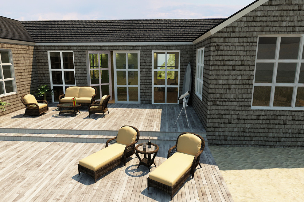 Oversized Chaise Lounge Patio Contemporary with 3 Piece Leona Chaise