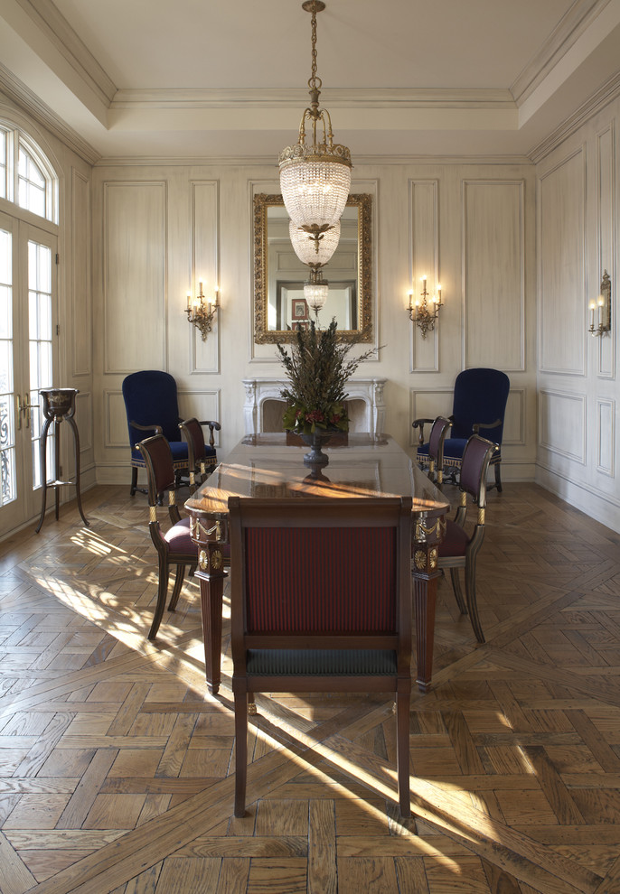 Paneling for Walls Dining Room Traditional with Carved Distressed Painted Wood
