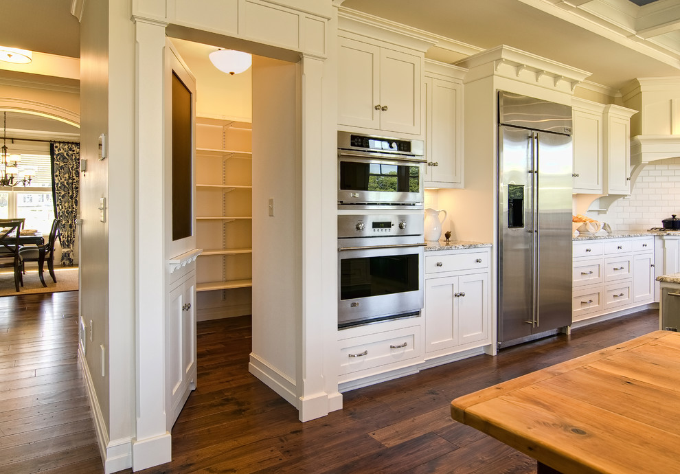 Pantry Door Ideas Kitchen Traditional with Angled Cook Top Blackboard