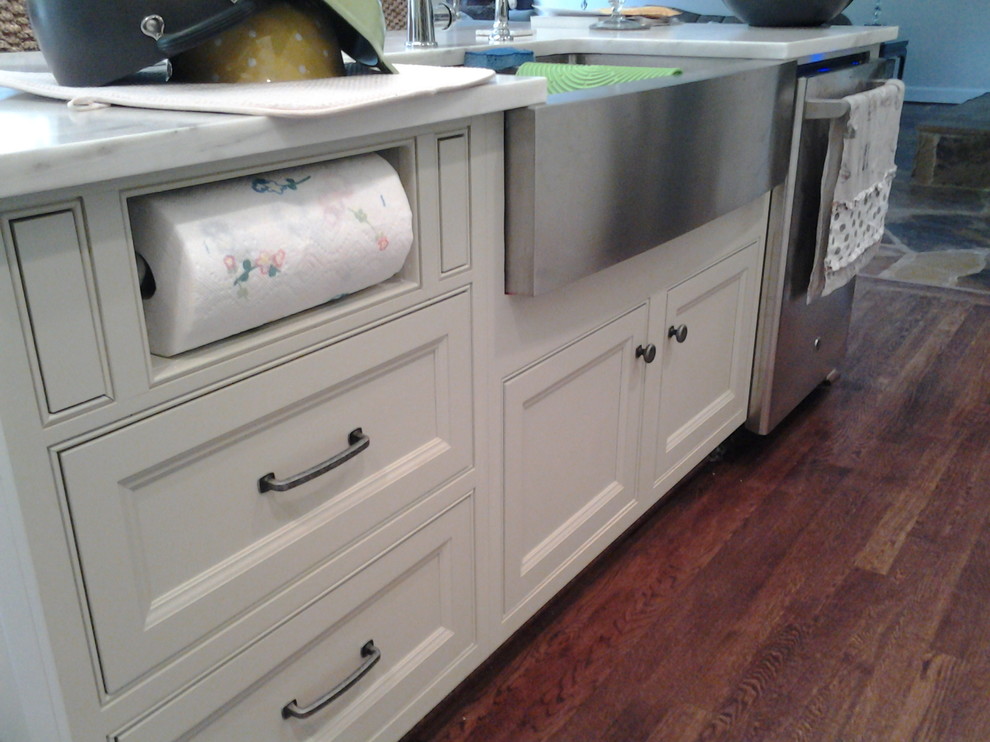 Paper Towel Holder Kitchen Farmhouse with Appliances Backsplash Custom Hood