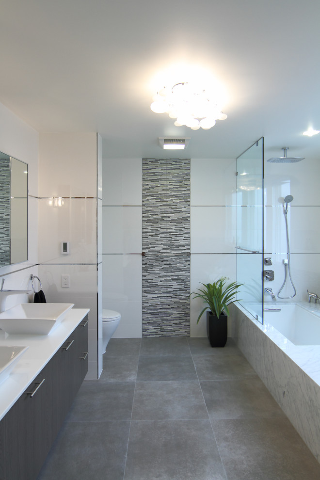 Patio Chaise Lounge Bathroom Contemporary with Double Sinks Luxury Bathroom