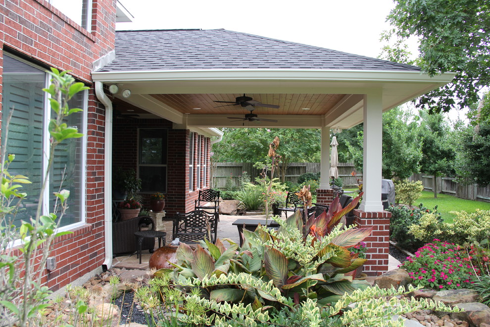 Patio Covers Houston Patio Traditional with Patio Cover Cinco Ranch1
