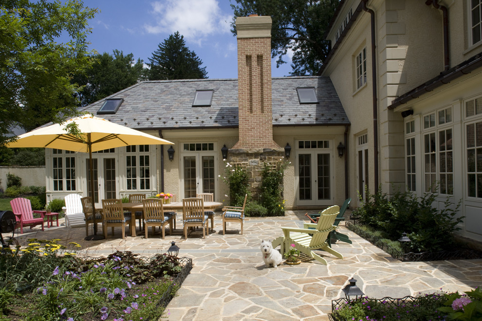 Patio Designs Pictures Patio Traditional with Chimney Conservatory Flagstone French