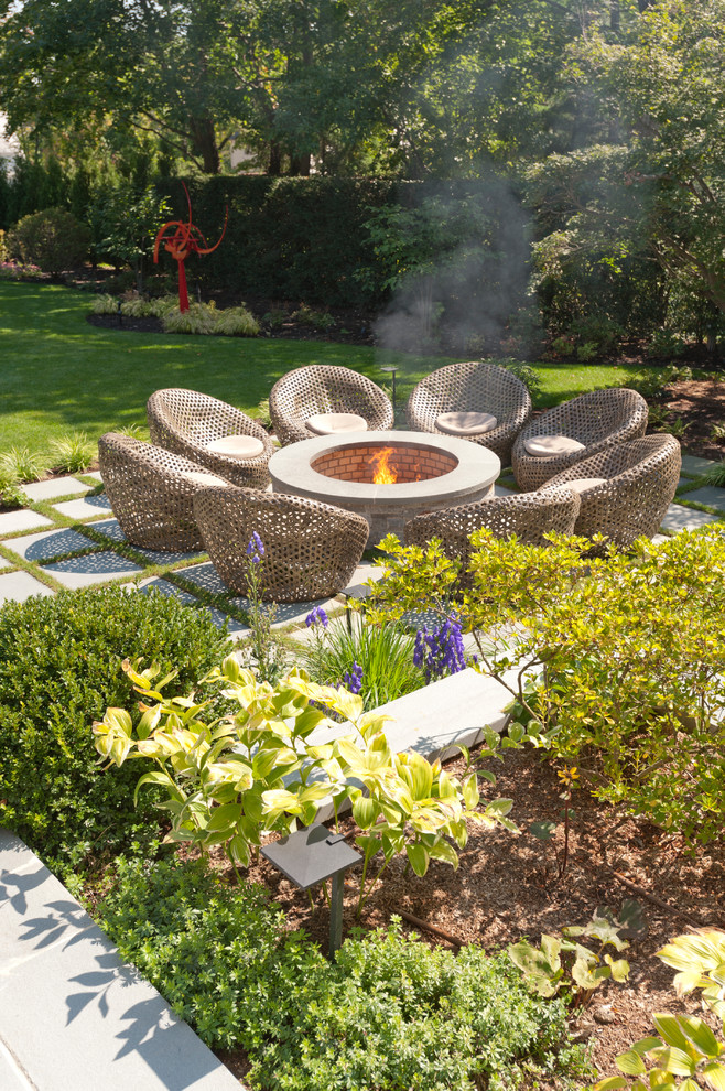 Patio Designs with Fire Pit Patio Beach with Grass Lawn Outdoor Fire