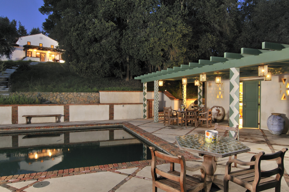 Patio Designs with Pavers Pool Rustic with Back Brick Brick Paving