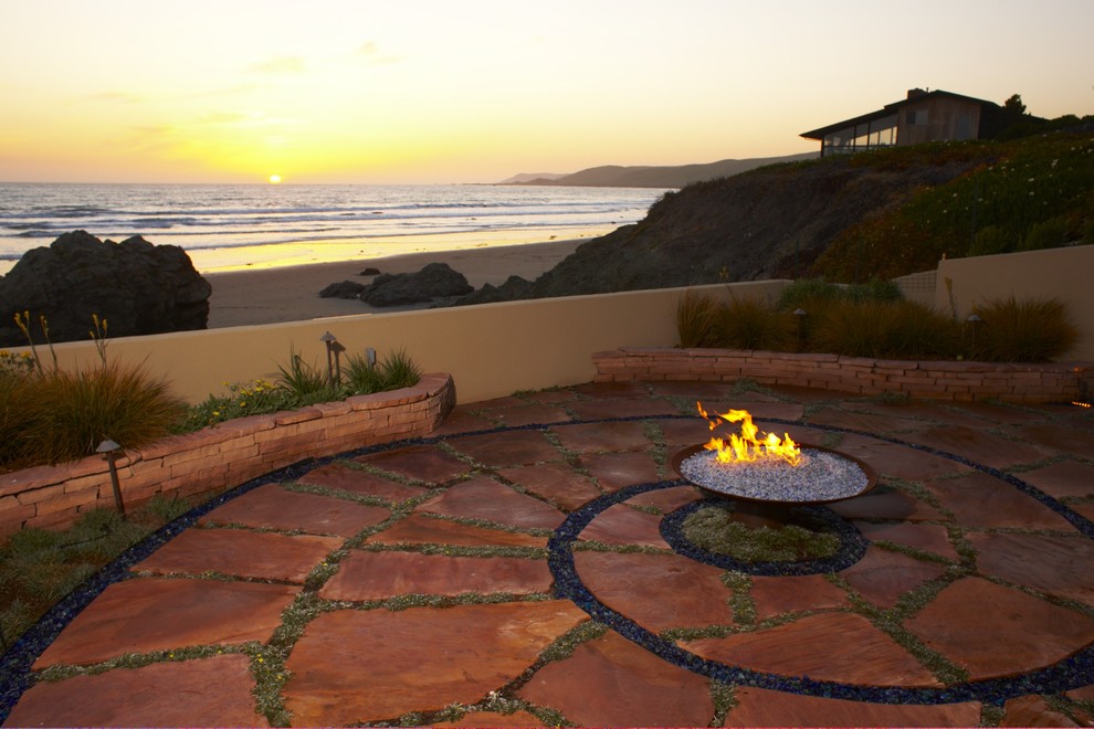 Patio Fire Pit Ideas Patio Beach with Beach Coast Fire Pit1