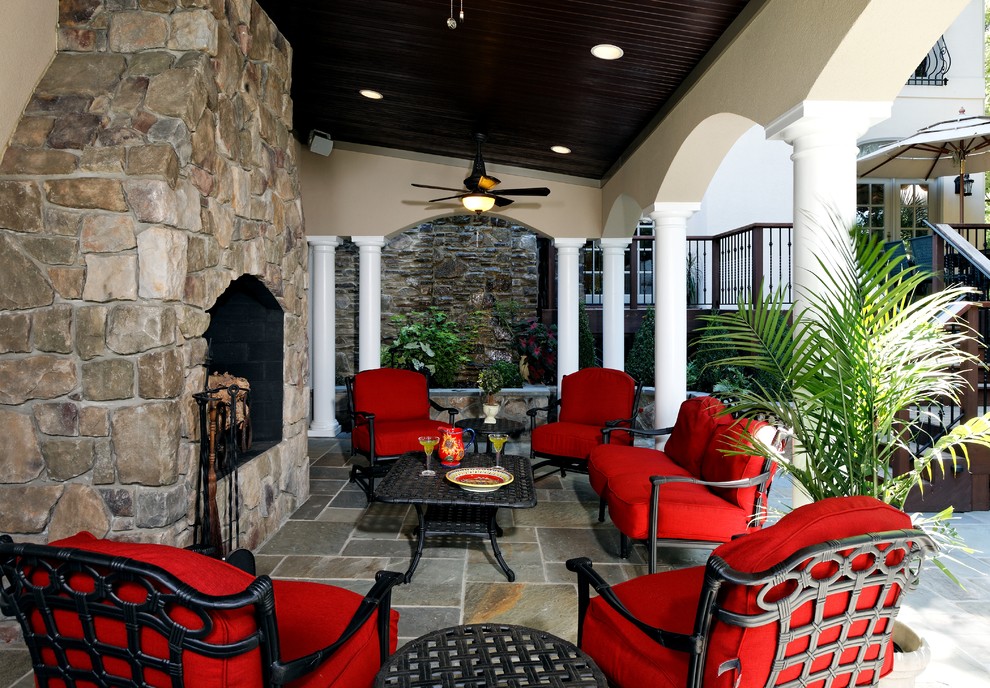 Patio Furniture Images Patio Traditional with Archway Ceiling Fan Columns