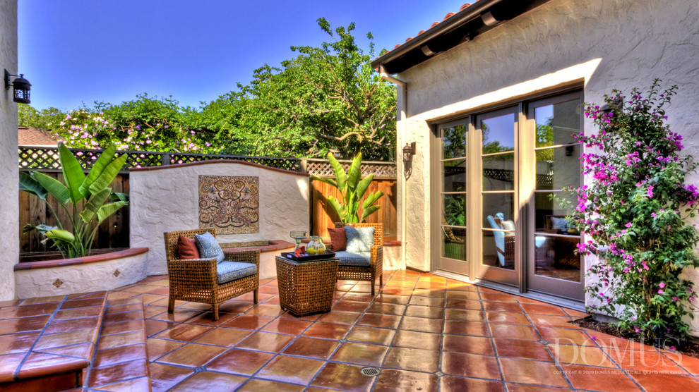 Patio Paver Ideas Patio Mediterranean with None 
