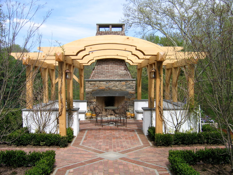 Patio Paver Ideas Patio Traditional with Brick Patio Metal Patio