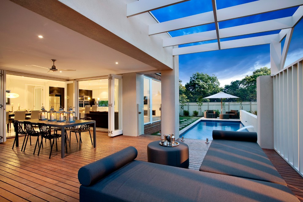 Patio Roof Designs Patio Contemporary with Accordion Doors Ceiling Fan1