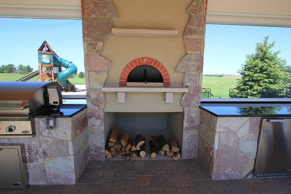 Patio Shade Structures Patio Mediterranean with Hardscape Lake Geneva Outdoor1