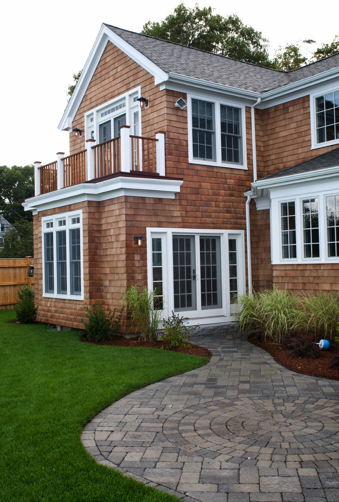 Paver Designs for Patios Exterior Traditional with Andersen Windows Back Yard