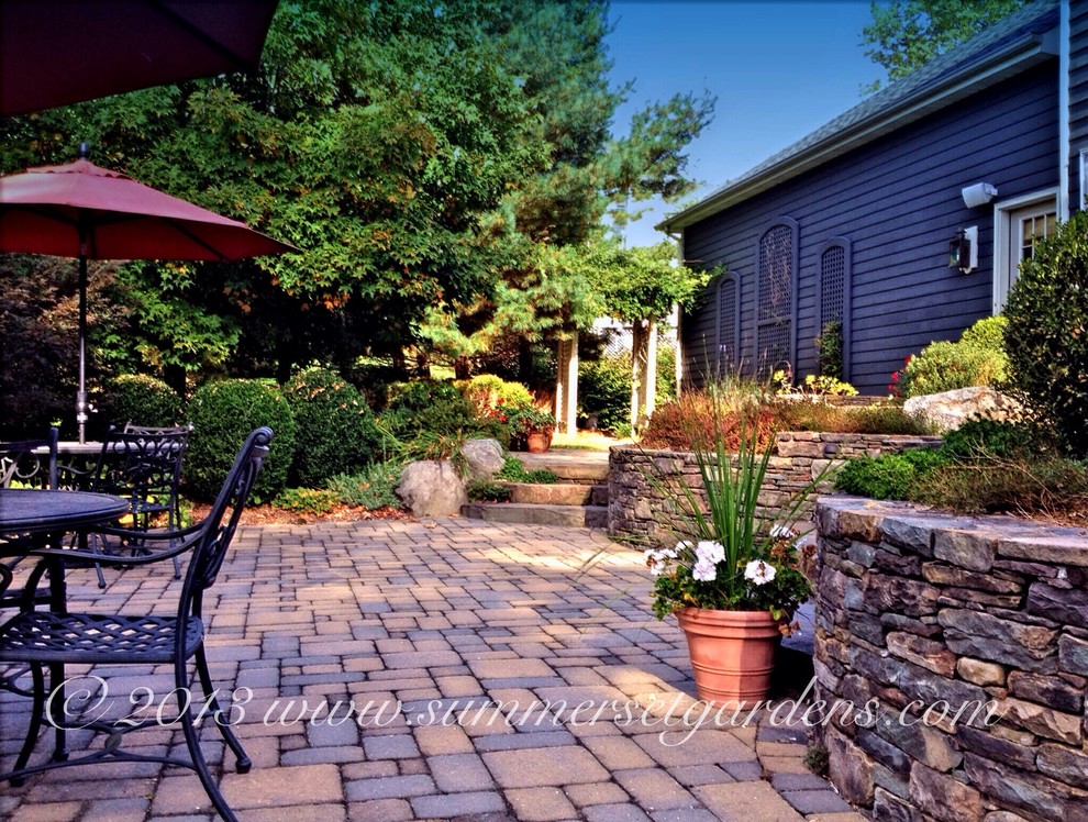 Paver Patio Designs Patio Traditional with Concrete Pavers Landscape Architecture