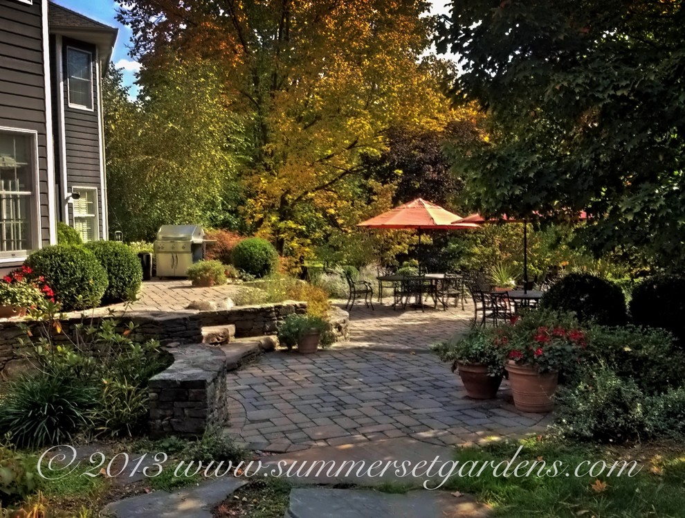 Paver Patio Ideas Patio Traditional with Concrete Pavers Landscape Landscape