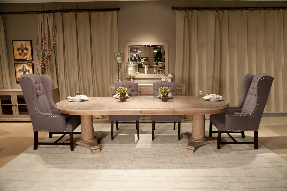 Pedestal Table Base Dining Room Traditional with 80 Table Belmont Extension