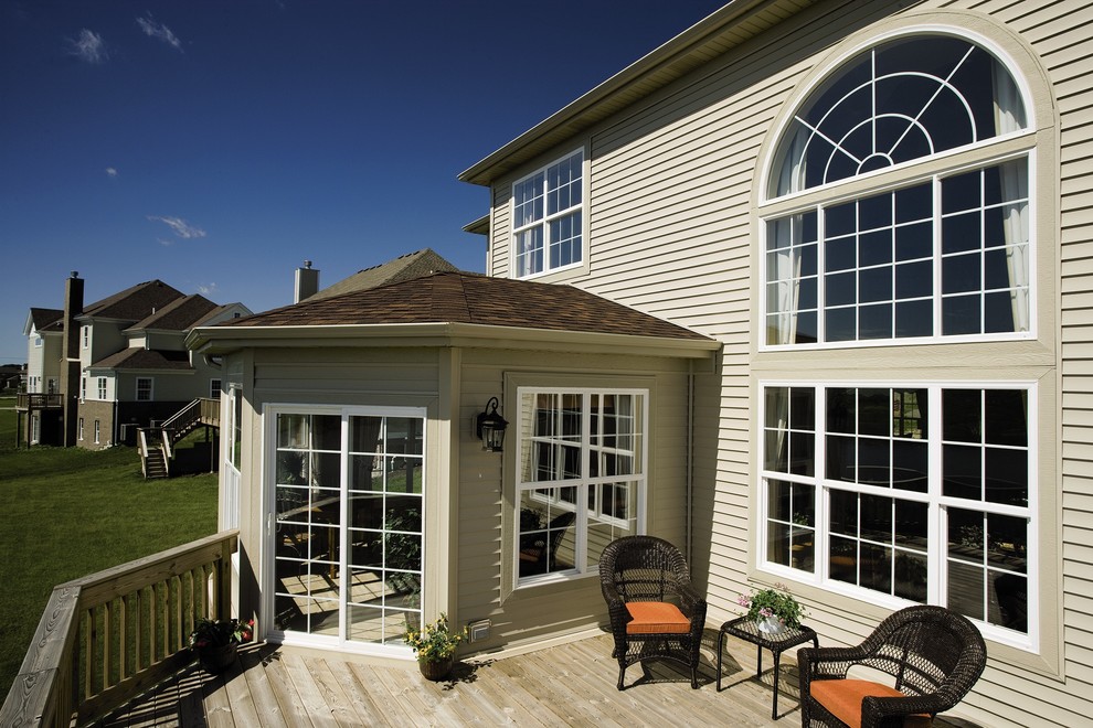 Pella Sliding Doors Deck Traditional with 25 Series Sliding Patio