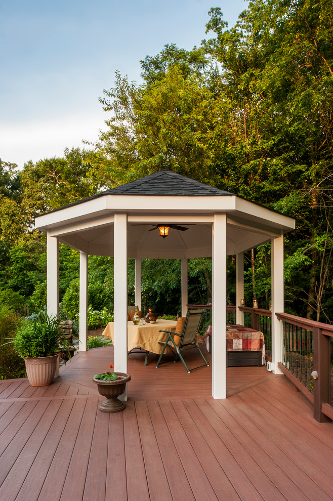 Pergola Designs for Decks Deck Traditional with Beam Beige Tablecloth Covered