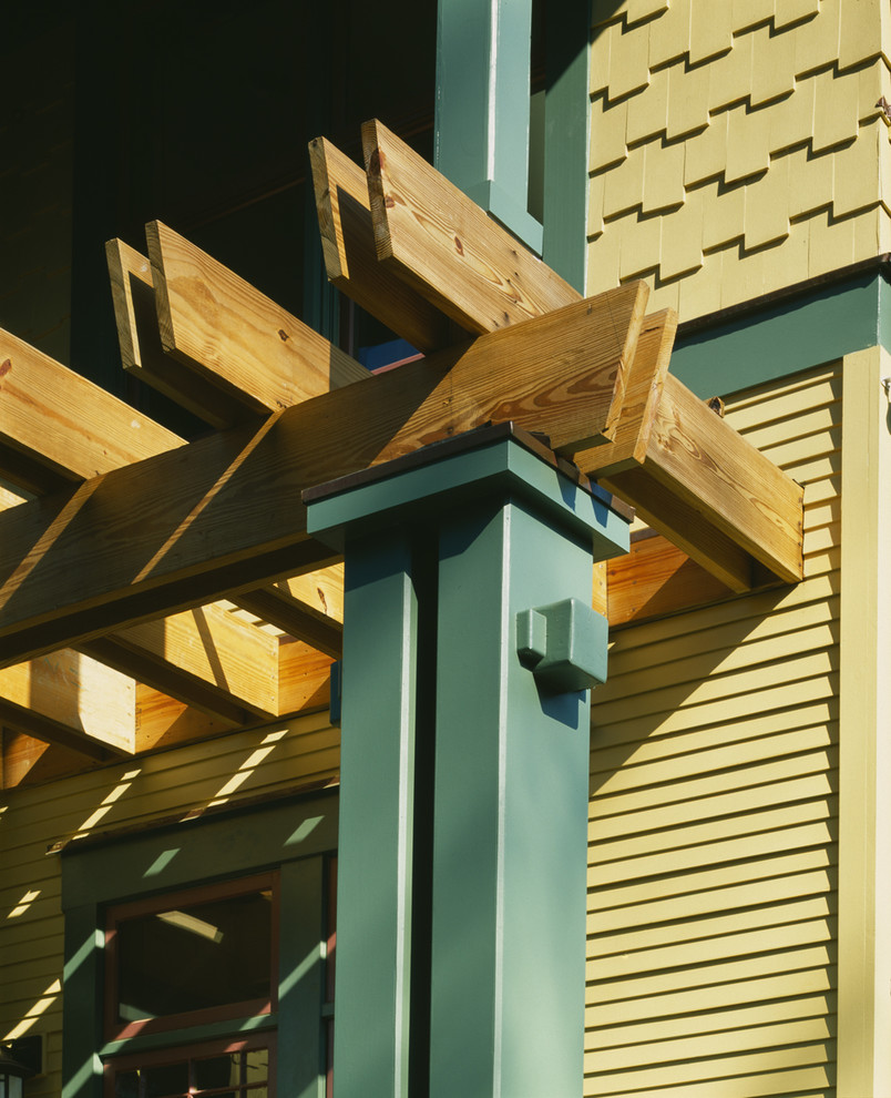 Pergola Designs for Decks Spaces Craftsman with None 