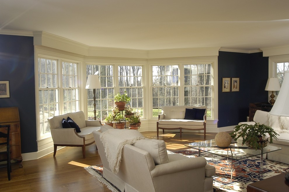 Pictures of Bay Windows Living Room Traditional with None 