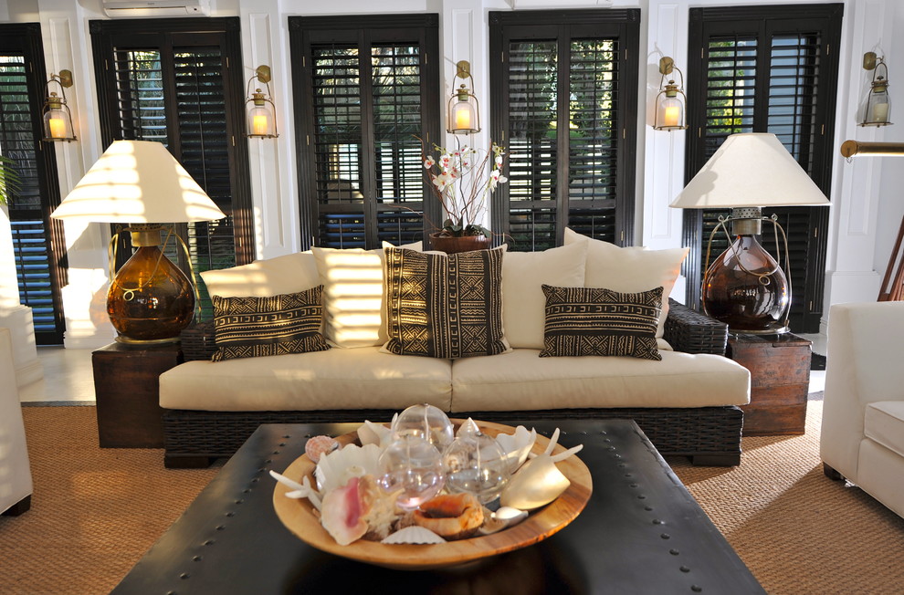 Pictures of Houses with Shutters Living Room Tropical with Black Shutters Lantern Wall