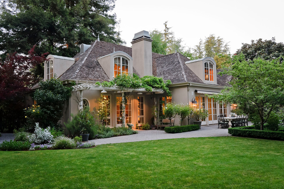Pictures of Pergolas Exterior Mediterranean with Backyard Boxwood Bungalow Climbing