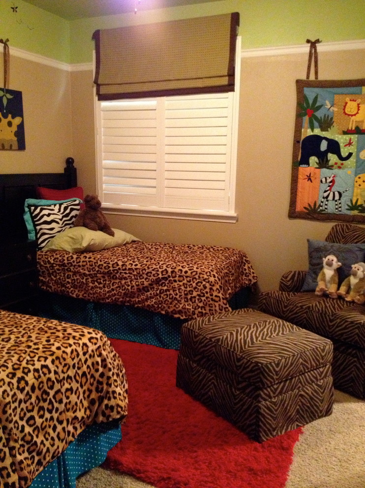Pictures of Roman Shades Kids Eclectic with Animal Print Accents Baby2